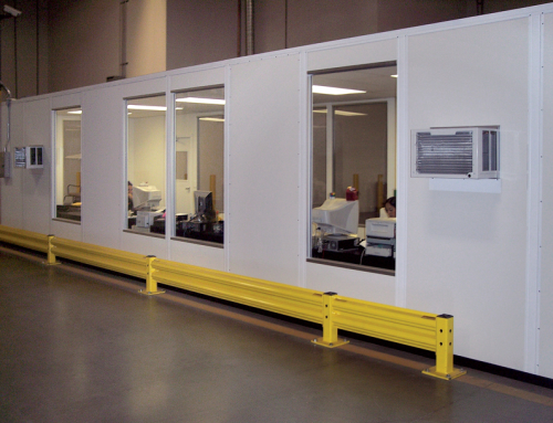 Office Demountable Partition Walls: Warehouse Office